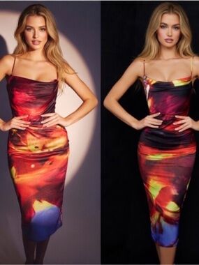 House of CB | Dresses | House Of Cb Samaria Corset Fit Flare Dress |  Poshmark